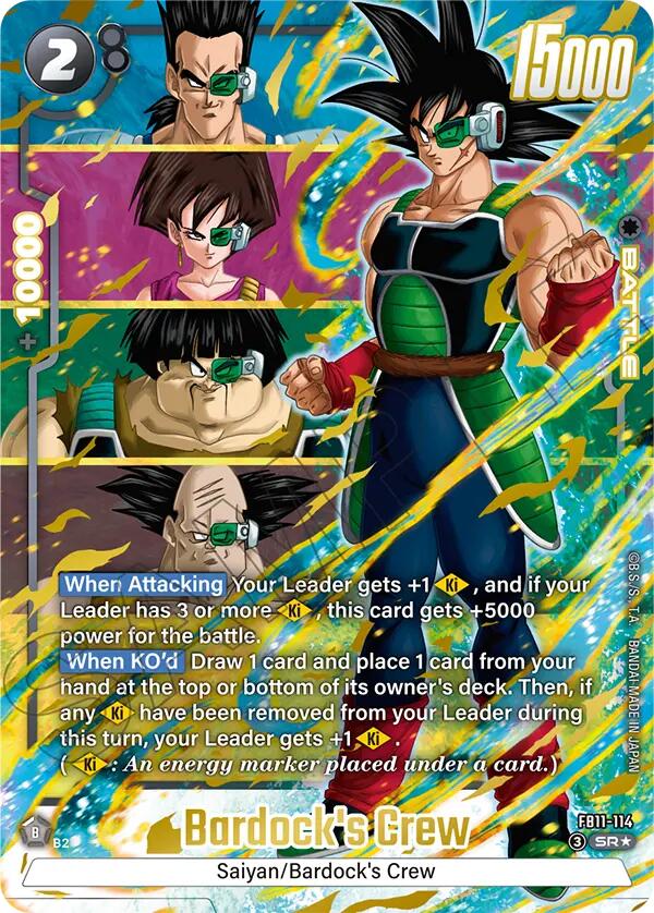 Bardock's Crew - FB11-114 (Alternate Art), Brightness of Hope FB11-114