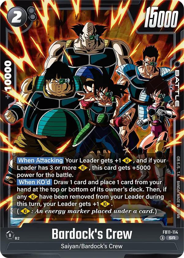 Bardock's Crew - FB11-114, Brightness of Hope FB11-114