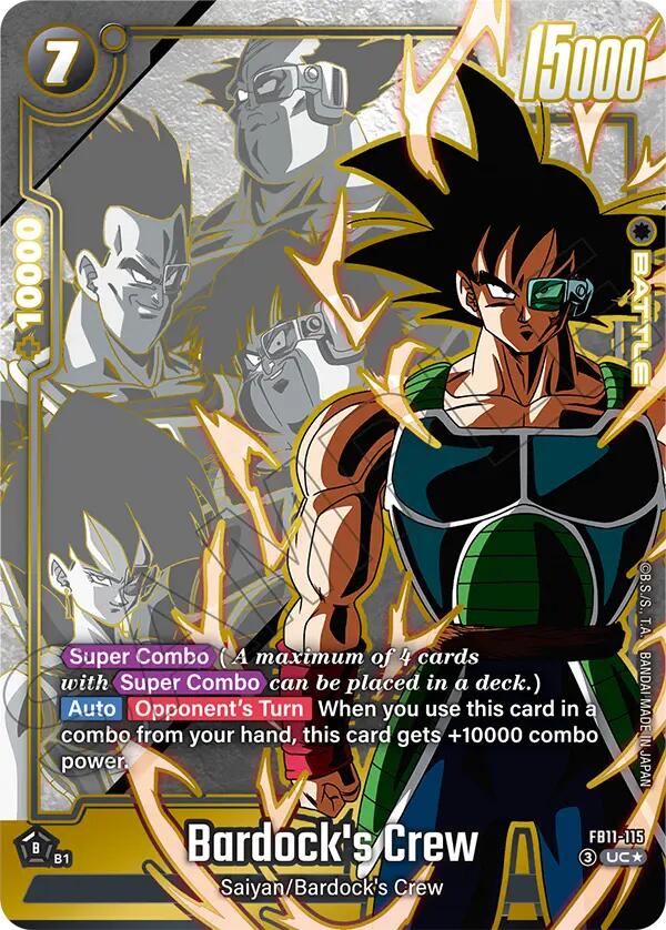 Bardock's Crew - FB11-115 (Alternate Art), Brightness of Hope FB11-115