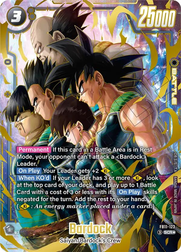 Bardock - FB11-123 (Alternate Art), Brightness of Hope FB11-123