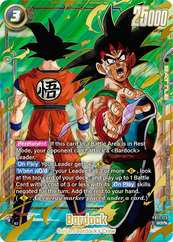 Bardock - FB11-123 (Super Alternate Art), Brightness of Hope FB11-123
