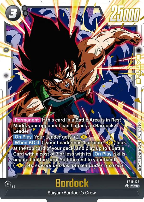 Bardock - FB11-123, Brightness of Hope FB11-123