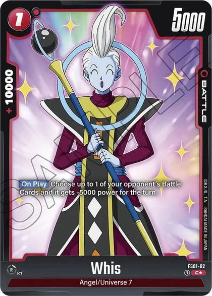 Whis (Bonus Pack Alternate Art), Starter Deck 1: Son Goku FS01-02