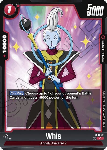Whis, Starter Deck 1: Son Goku FS01-02