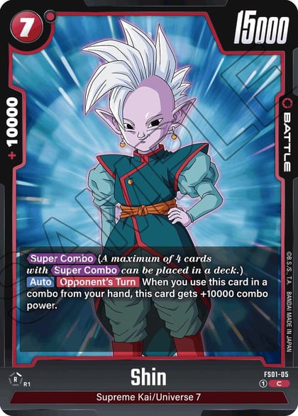 Shin, Starter Deck 1: Son Goku FS01-05