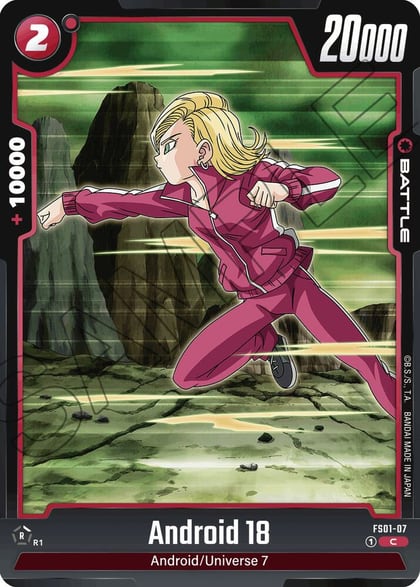 Android 18, Starter Deck 1: Son Goku FS01-07