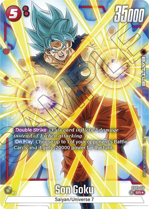 Son Goku - FS01-08 (Bonus Pack Alternate Art), Starter Deck 1: Son Goku FS01-08