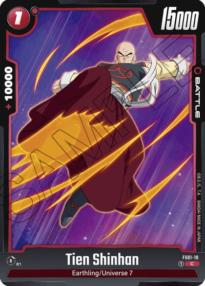 Tien Shinhan, Starter Deck 1: Son Goku FS01-10