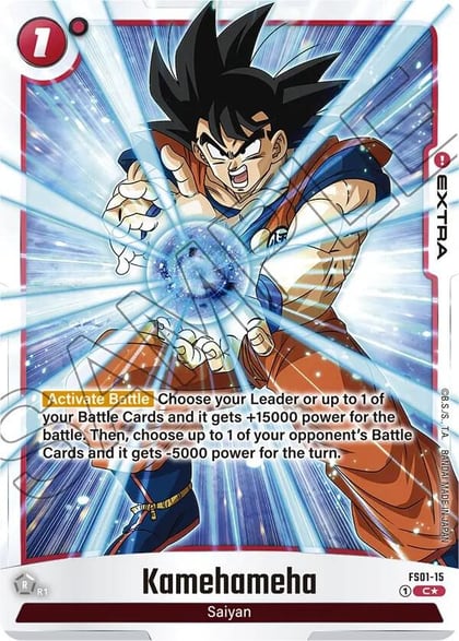 Kamehameha (Bonus Pack Alternate Art), Starter Deck 1: Son Goku FS01-15