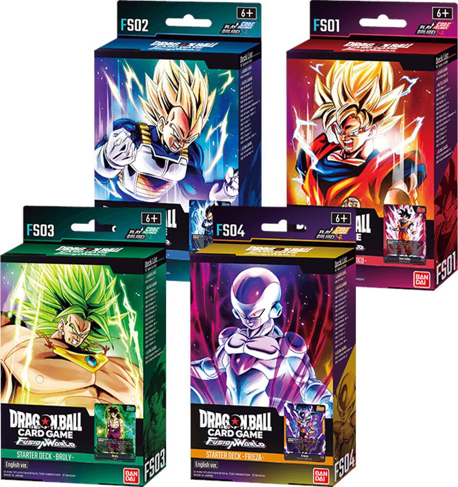 Starter Deck 1-4: Son Goku, Vegeta, Broly and Frieza [Set of 4], Starter Deck 1: Son Goku P539208