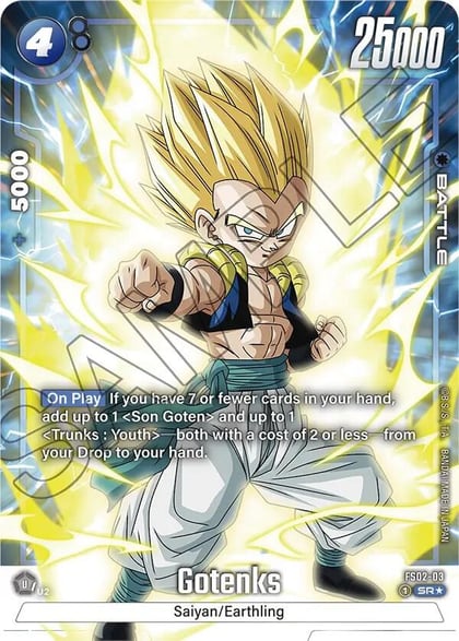 Gotenks - FS02-03 (Bonus Pack Alternate Art), Starter Deck 2: Vegeta FS02-03