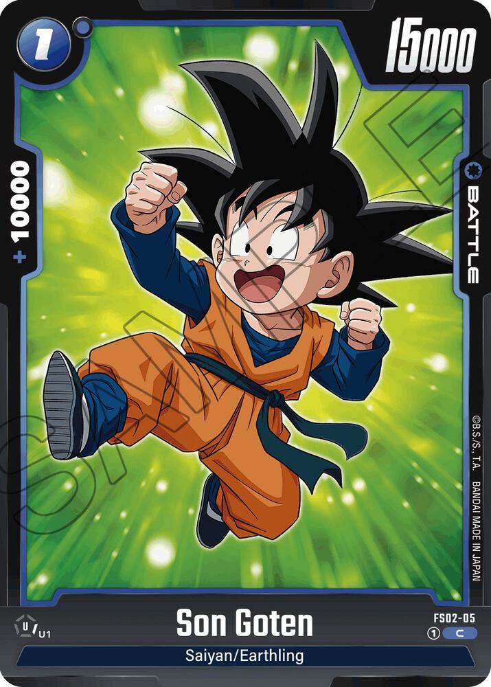 Son Goten - FS02-05, Starter Deck 2: Vegeta FS02-05