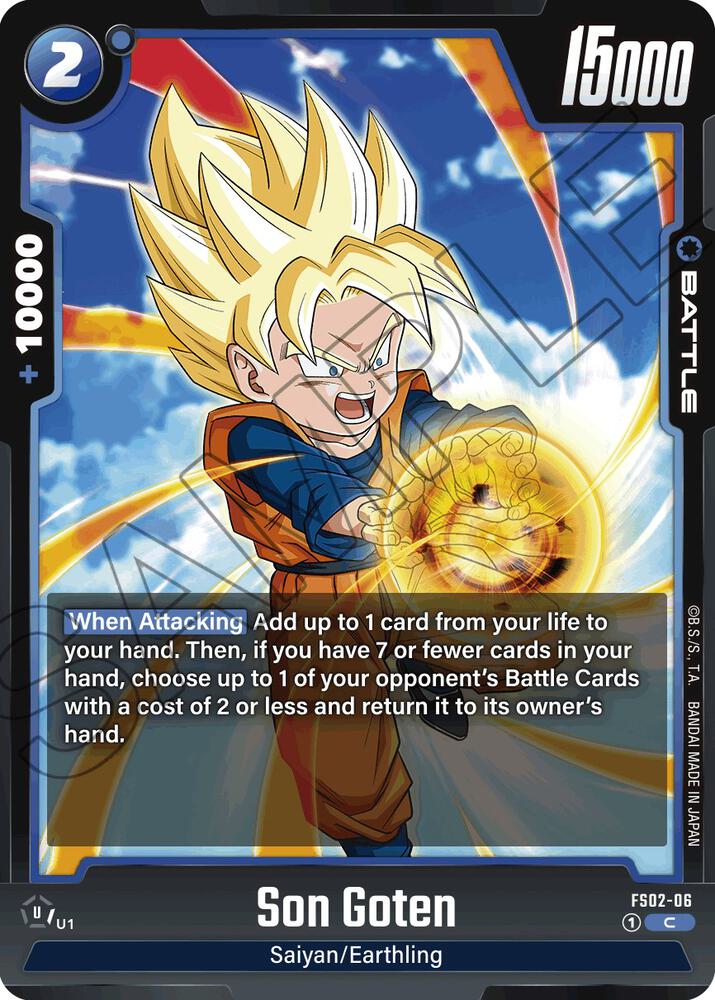 Son Goten - FS02-06, Starter Deck 2: Vegeta FS02-06
