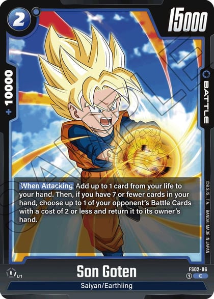 Son Goten - FS02-06, Starter Deck 2: Vegeta FS02-06