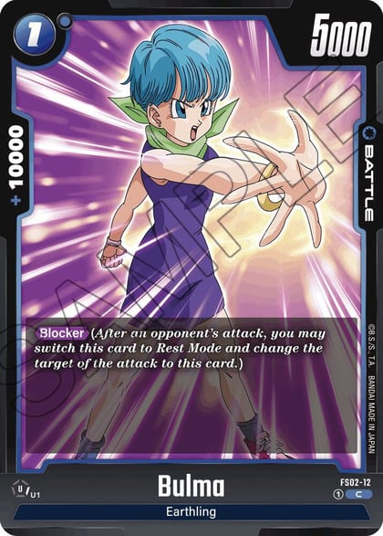 Bulma, Starter Deck 2: Vegeta FS02-12
