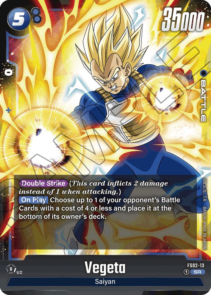 Vegeta - FS02-13, Starter Deck 2: Vegeta FS02-13