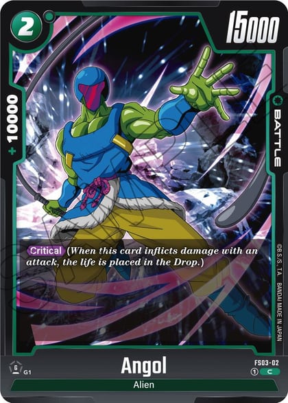 Angol, Starter Deck 3: Broly FS03-02