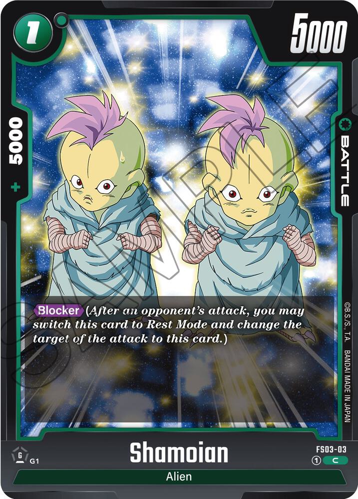 Shamoian, Starter Deck 3: Broly FS03-03