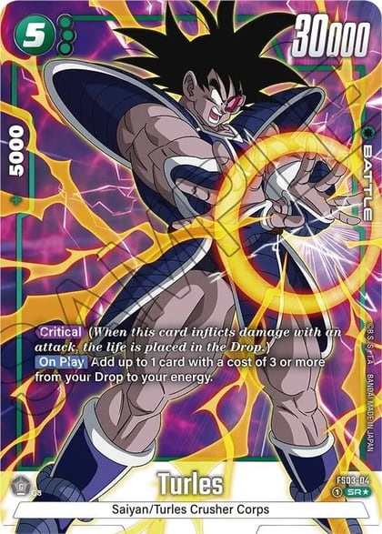 Turles (Bonus Pack Alternate Art), Starter Deck 3: Broly FS03-04