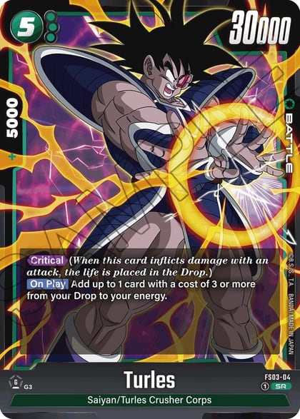 Turles, Starter Deck 3: Broly FS03-04