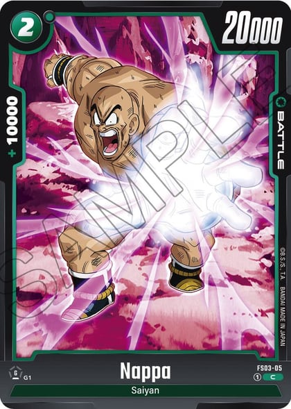 Nappa, Starter Deck 3: Broly FS03-05