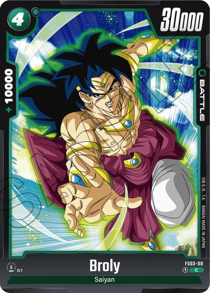 Broly - FS03-08, Starter Deck 3: Broly FS03-08