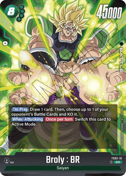 Broly : BR, Starter Deck 3: Broly FS03-10