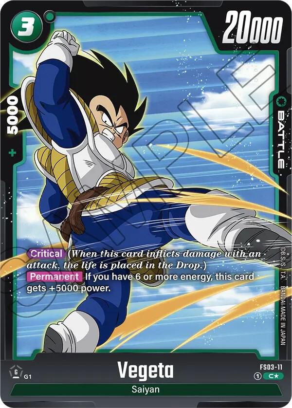 Vegeta - FS03-11 (Bonus Pack Alternate Art), Starter Deck 3: Broly FS03-11