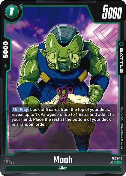 Moah, Starter Deck 3: Broly FS03-13