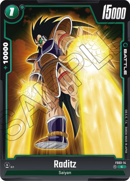 Raditz, Starter Deck 3: Broly FS03-14