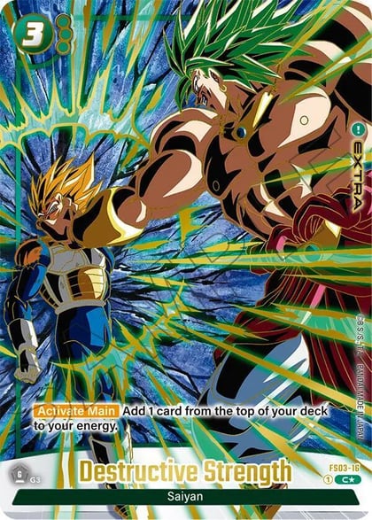Destructive Strength (1st Anniversary Set), Starter Deck 3: Broly FS03-16