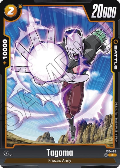 Tagoma, Starter Deck 4: Frieza FS04-08