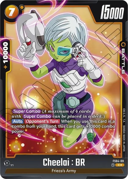 Cheelai : BR (Bonus Pack Alternate Art), Starter Deck 4: Frieza FS04-09