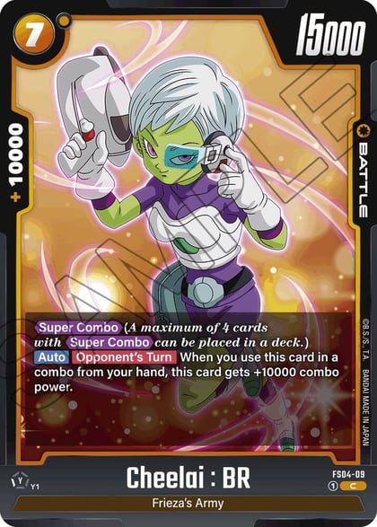Cheelai : BR, Starter Deck 4: Frieza FS04-09