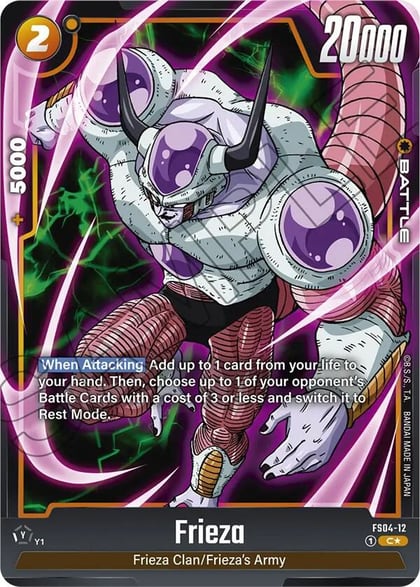 Frieza - FS04-12 (Bonus Pack Alternate Art), Starter Deck 4: Frieza FS04-12