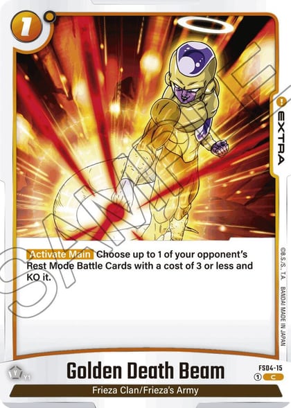 Golden Death Beam, Starter Deck 4: Frieza FS04-15