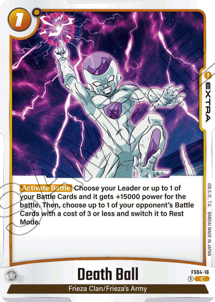 Death Ball, Starter Deck 4: Frieza FS04-16