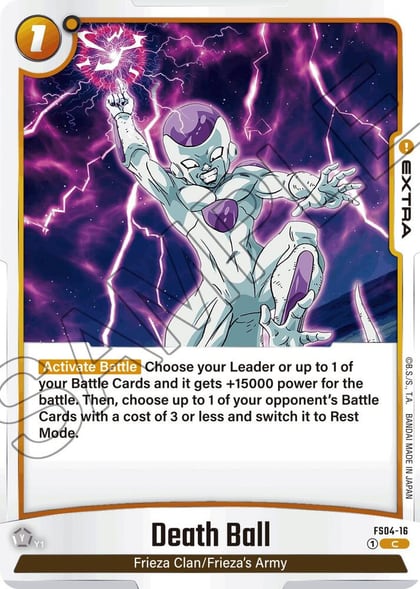 Death Ball, Starter Deck 4: Frieza FS04-16