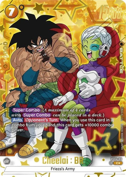 Cheelai : BR (Alternate Art), Starter Deck 4: Frieza Alternate Art Reprints FS04-09