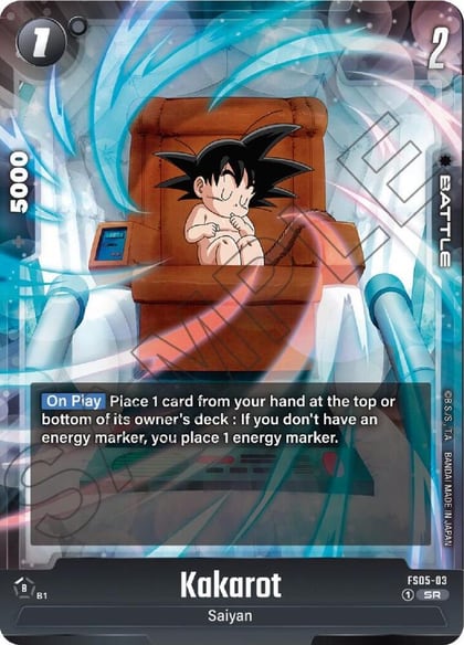 Kakarot, Starter Deck 5: Bardock FS05-03