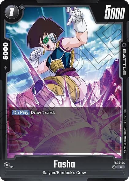 Fasha, Starter Deck 5: Bardock FS05-04