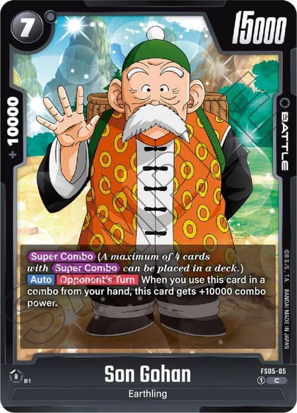 Son Gohan, Starter Deck 5: Bardock FS05-05