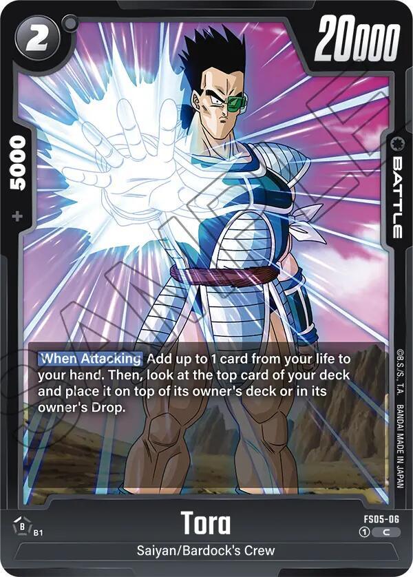 Tora, Starter Deck 5: Bardock FS05-06