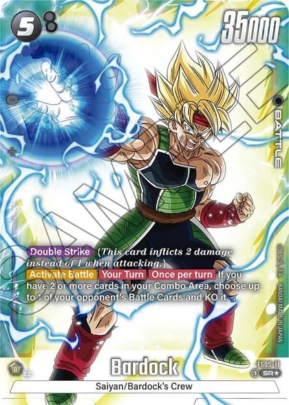 Bardock - FS05-11 (Bonus Pack Alternate Art), Starter Deck 5: Bardock FS05-11