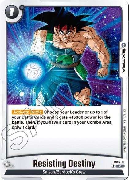 Resisting Destiny, Starter Deck 5: Bardock FS05-15