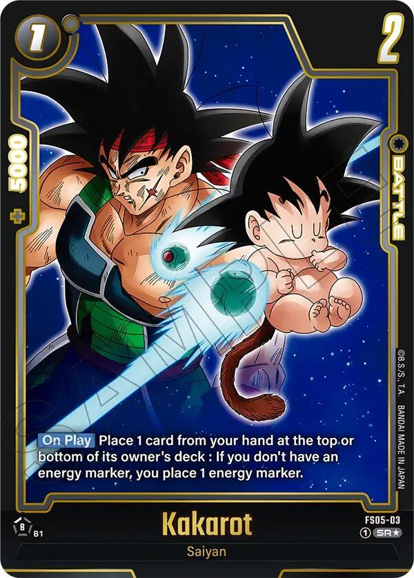 Kakarot (Alternate Art), Starter Deck 5: Bardock Alternate Art Reprints FS05-03