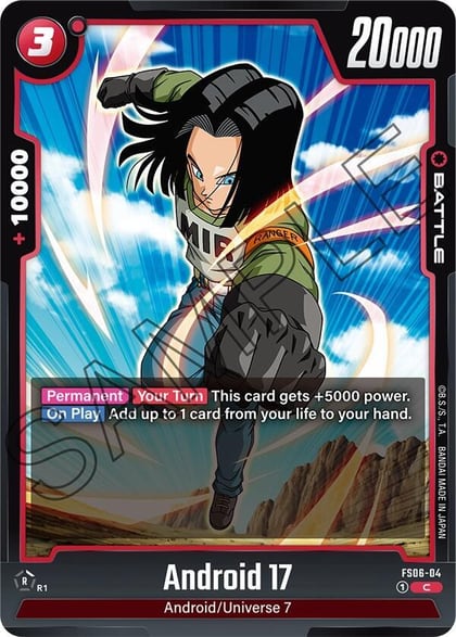 Android 17, Starter Deck 6: Son Goku (Mini) FS06-04