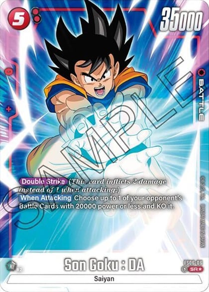 Son Goku : DA (Bonus Pack Alternate Art), Starter Deck 6: Son Goku (Mini) FS06-06