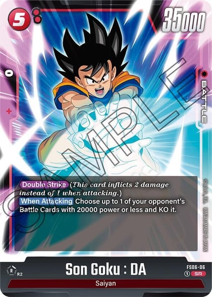 Son Goku : DA, Starter Deck 6: Son Goku (Mini) FS06-06