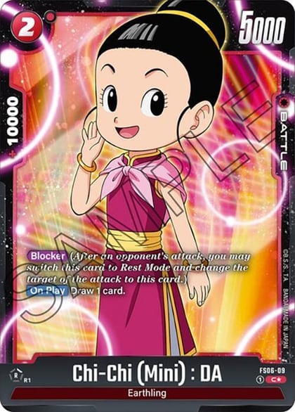 Chi-Chi (Mini) : DA (Bonus Pack Alternate Art), Starter Deck 6: Son Goku (Mini) FS06-09